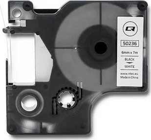 Dymo Qoltec Taśma do D1 43613 6mm x 7m Biała 5 szt - Papier do drukarek - miniaturka - grafika 3