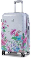Walizki - ELLE Średnia Twarda Walizka Flower Print EL38HA.60.01 Szary - miniaturka - grafika 1