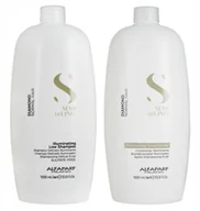 Zestawy kosmetyków damskich - Alafaparf Sdl Diamond Szampon Odżywka 2x1L - miniaturka - grafika 1