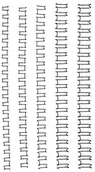 Okładki do laminatorów i bindownic - GBC MultiBind drut począwszy od ofert dla prestiżowych klientów po raporty roczne, 14 MM, w kolorze czarnym, czarny 6 mm IB165023 - miniaturka - grafika 1