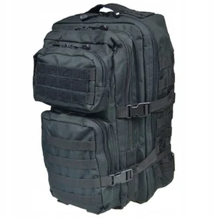 Mil-Tec Plecak wojskowy 2-komorowy Assault Small 20 Black roz uniw 14002002) 14002002 - Plecaki - miniaturka - grafika 4