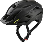 Kaski rowerowe - Alpina Unisex - Dorośli, KAMLOOP Kask rowerowy, black-neon yellow matt, 51-55 cm - miniaturka - grafika 1