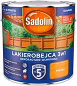Lakiery do drewna - Sadolin Lakierobejca 3w1 piniowy 2,5L - miniaturka - grafika 1