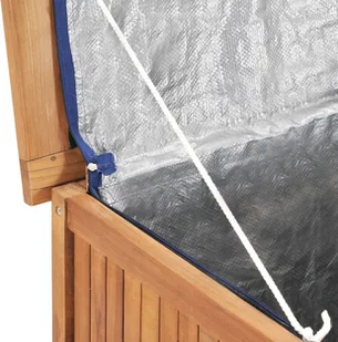 VidaXL Lumarko Skrzynia ogrodowa, 60x50x58 cm, lite drewno tekowe 315379 VidaXL - Skrzynie ogrodowe - miniaturka - grafika 8