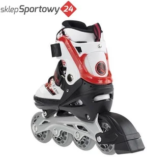 Nils EXTREME ŁYŻWOROLKI NJ3012 A ROZM S CZERW EXTREME 16-00-089 - Rolki - miniaturka - grafika 8