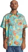 Koszule męskie - Quiksilver koszula męska GARDEN PATH SHIRT Angel Blue BGD6 - miniaturka - grafika 1