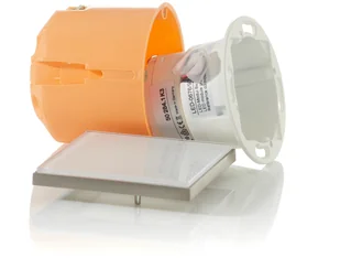 BEGA BEGA Accenta ścienny kątowy pierścień stal 315lm - Akcesoria do oświetlenia - miniaturka - grafika 2