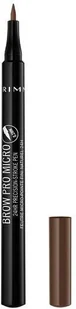 RIMMEL Brow Pro Micro pisak do brwi 003 Soft Brown 1ml - Akcesoria i kosmetyki do stylizacji brwi - miniaturka - grafika 3