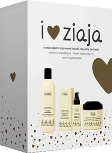 Ziaja ARGAN WŁOSY ZESTAW Szampon + Maska wygładzająca + Serum wygładzające 300 ml + 200 ml + 50 ml 7075209 - Szampony do włosów - miniaturka - grafika 2