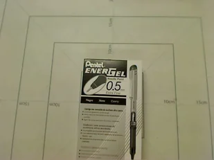 Pentel Cienkopis kulkowy BLN15 - czarny - Cienkopisy - miniaturka - grafika 2