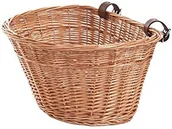 Koszyki rowerowe - e-wicker24 koszyk na rower koszyk z wikliny,, honiggelb 1126-42 - miniaturka - grafika 1