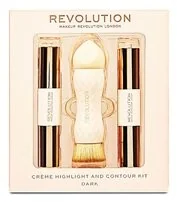 REVOLUTION zestaw Creme rozśw i kontur Dark Makeup Revolution - Pozostałe kosmetyki - miniaturka - grafika 4