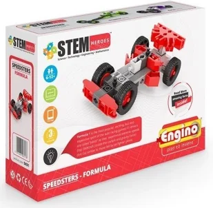 Engino Seria pojazdy wyścigowe Formula - Klocki - miniaturka - grafika 4