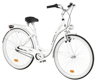 Indiana Rower miejski Moena A7B 28 cali damski Biały Raty A7B BIALY D2228 - Rowery - miniaturka - grafika 3