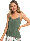 Koszulki i topy damskie - Roxy top damski OFF WE GO Duck Green GPL0 - miniaturka - grafika 1