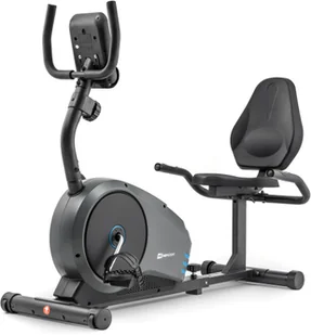Hop-Sport Rower poziomy HS-040L Root szaro-niebieski - Hop Sport 27833-uniw - Rowery treningowe - miniaturka - grafika 11