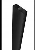 Akcesoria do armatury i ceramiki - Rea K6000 Molier Black Profil poszerzający do Molier Black - miniaturka - grafika 1
