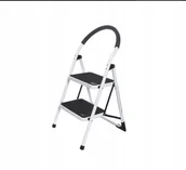 Drabiny - DRABEST Drabina drabinka taboret 2 stopniowa 150kg - miniaturka - grafika 1