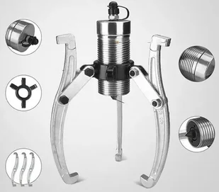 789 78972696 Ściągacz hydrauliczny siła 50 T rozstaw zasięgu 200-500 mm głębokość zasięgu 250 mm) 72696-uniw - Prasy - miniaturka - grafika 3