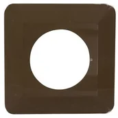 Gniazdka elektryczne - Zamel Osłona ściany pojedyncza Brązowy OSX-910-BRA 5903669000136 - miniaturka - grafika 1