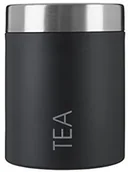 Pozostałe akcesoria kuchenne - Premier Housewares Premier housewares puszka na herbatę, emalia, z gumową uszczelką, czarna 0508675 - miniaturka - grafika 1