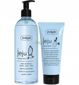 Zestawy kosmetyków damskich - Ziaja Jeju Zestaw - płyn micelarny + pasta - miniaturka - grafika 1