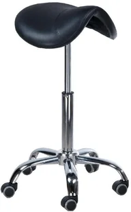 Beauty System Taboret kosmetyczny BD-9909 Czarny BSBD-9909/BLACK - Krzesła i taborety kosmetyczne - miniaturka - grafika 3