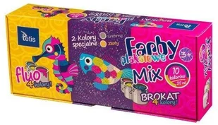 Tetis Farby plakatowe 10kol 20ml - Farby i media malarskie Tetis Farby plakatowe 10kol 20ml - Farby i media malarskie - miniaturka - grafika 2