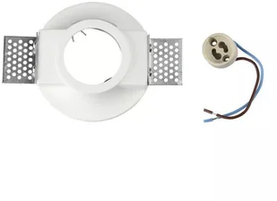 v-tac Oprawa Oczko V-TAC GIPS GU10 Wpuszczana Okrągła Biała fi.103 V-TAC VT-859RD - Oprawy, klosze i abażury - miniaturka - grafika 6