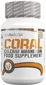 Witaminy i minerały dla sportowców - BioTech USA Coral Calcium Magnesium - 100 tabs. - miniaturka - grafika 1