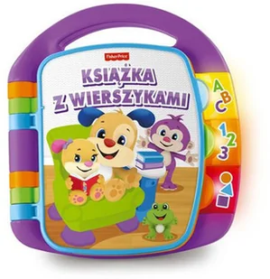 Fisher Price Książka z wierszykami FRC70 - Zabawki interaktywne dla dzieci - miniaturka - grafika 3