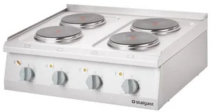 Stalgast kuchnia nastawna elektryczna 6 polowa 1200x700 15,6 kW 9707000 - Piece, kotły i płyty grzejne gastronomiczne Stalgast kuchnia nastawna elektryczna 6 polowa 1200x700 15,6 kW 9707000 - Piece, kotły i płyty grzejne gastronomiczne - miniaturka - grafika 1