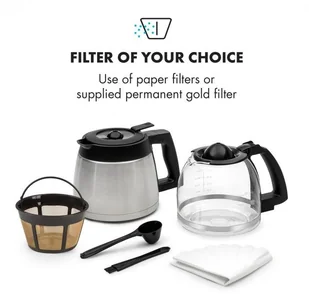 Ekspres do kawy Klarstein Aromatica II Duo (KG13-Aromatica II sS) - Ekspresy do kawy - miniaturka - grafika 4