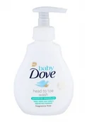 Kosmetyki kąpielowe dla dzieci - Dove Baby Sensitive Moisture Head To Toe Wash pianka do kąpieli 200 ml - miniaturka - grafika 1