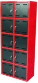 Szafki BHP - Fastservice Szafa 10 komorowa S-3-02-00 S-3-02-00 - miniaturka - grafika 1