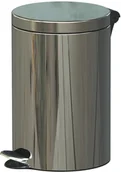 Kosze na śmieci - ALDA Kosz na śmieci FREEDOM FRESH 12l srebrny KOP.303 - miniaturka - grafika 1