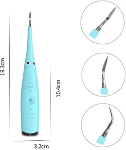 Braders Elektryczny Skaler Soniczny Usuwa kamień nazębny - Pozostałe urządzenia kosmetyczne - miniaturka - grafika 9