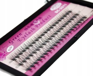 Stars Kępki Rzęsy Jedwabne Naturalne Gęste 6 mm - Sztuczne rzęsy i akcesoria - miniaturka - grafika 2