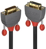 Kable - Lindy 36234 Przedłużacz DVI-D Dual Link Anthra Line 5m LY-36234 - miniaturka - grafika 1