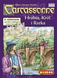 MindOK Carcassonne: Hrabia, Król i rzeka - Gry planszowe MindOK Carcassonne: Hrabia, Król i rzeka - Gry planszowe - miniaturka - grafika 2