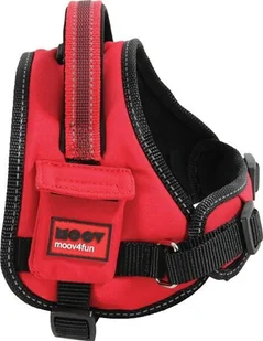Zolux Szelki MOOV COMFORT regulowane S kol. czerwony Dostawa GRATIS od 99 zł + super okazje - Szelki dla psów - miniaturka - grafika 3