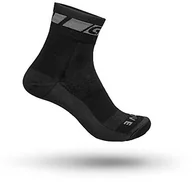 Skarpetki kolarskie - GripGrab Merino wełna Regular Cut skarpety rowerowe  skarpety do jazdy na rowerze z wysokiej jakości wełny z merynosów  1 i 3 szt. w opakowaniu, dla mężczyzn i kobiet, czarny - miniaturka - grafika 1