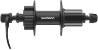 Piasty rowerowe - Shimano Piasta tylna FH TX-506 8-9-10 rzędów, hamulec tarczowy 6 śrub, zacisk QR, 36 otworów, czarna 230264 - miniaturka - grafika 1