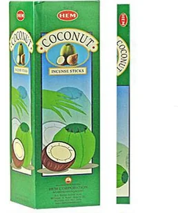 Hem Kadzidełka Kokos Kadzidła Kokosowe 8szt. - Kadzidła i dodatki Hem Kadzidełka Kokos Kadzidła Kokosowe 8szt. - Kadzidła i dodatki - miniaturka - grafika 1