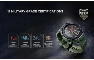 AMAZFIT T-Rex Khaki - Smartwatch - miniaturka - grafika 10