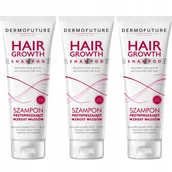 Szampony do włosów - DermoFuture szampon wypadanie porost włosów 3x200m - miniaturka - grafika 1
