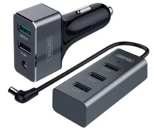 Unitek Unitek Ładowarka samoch 5xUSB QC3.0 dwustrefowa Y-P527 - Zasilacze do urządzeń sieciowych - miniaturka - grafika 6