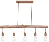 Lampy sufitowe - Globo Lighting Lampa wisząca JACOB styl industrialny metal 15327-5N - miniaturka - grafika 1