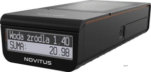 Novitus Kasa fiskalna ONE ONLINE GASTRONOMICZNA czarna - Kasy fiskalne - miniaturka - grafika 5