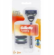 Maszynki do golenia i wkłady - Gillette Maszynka fusion5 Start 3-ka dla mężczyzny - miniaturka - grafika 1